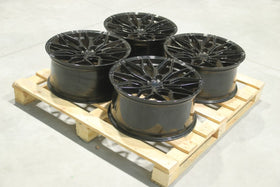 Set of JR46 19x9 ET23 5x112 Gloss Black