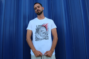 T-Shirt Branca J. Leite Pneus - A Rodar com Qualidade desde 2010 - G1