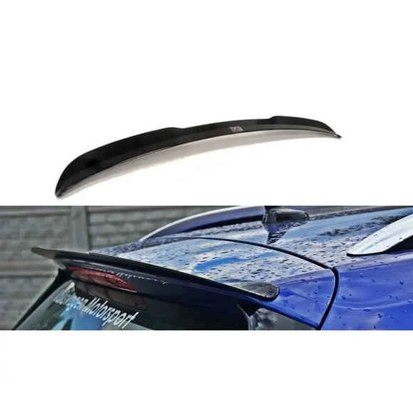 Maxton Design - Spoiler Cap VW Golf 7 / 7 Facelift R / R-Line Estate Look Carbone