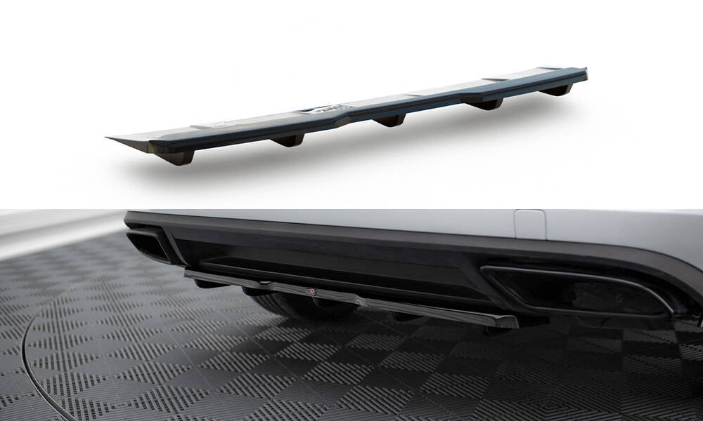 Rear Splitter (with vertical bars) Skoda Kodiaq RS