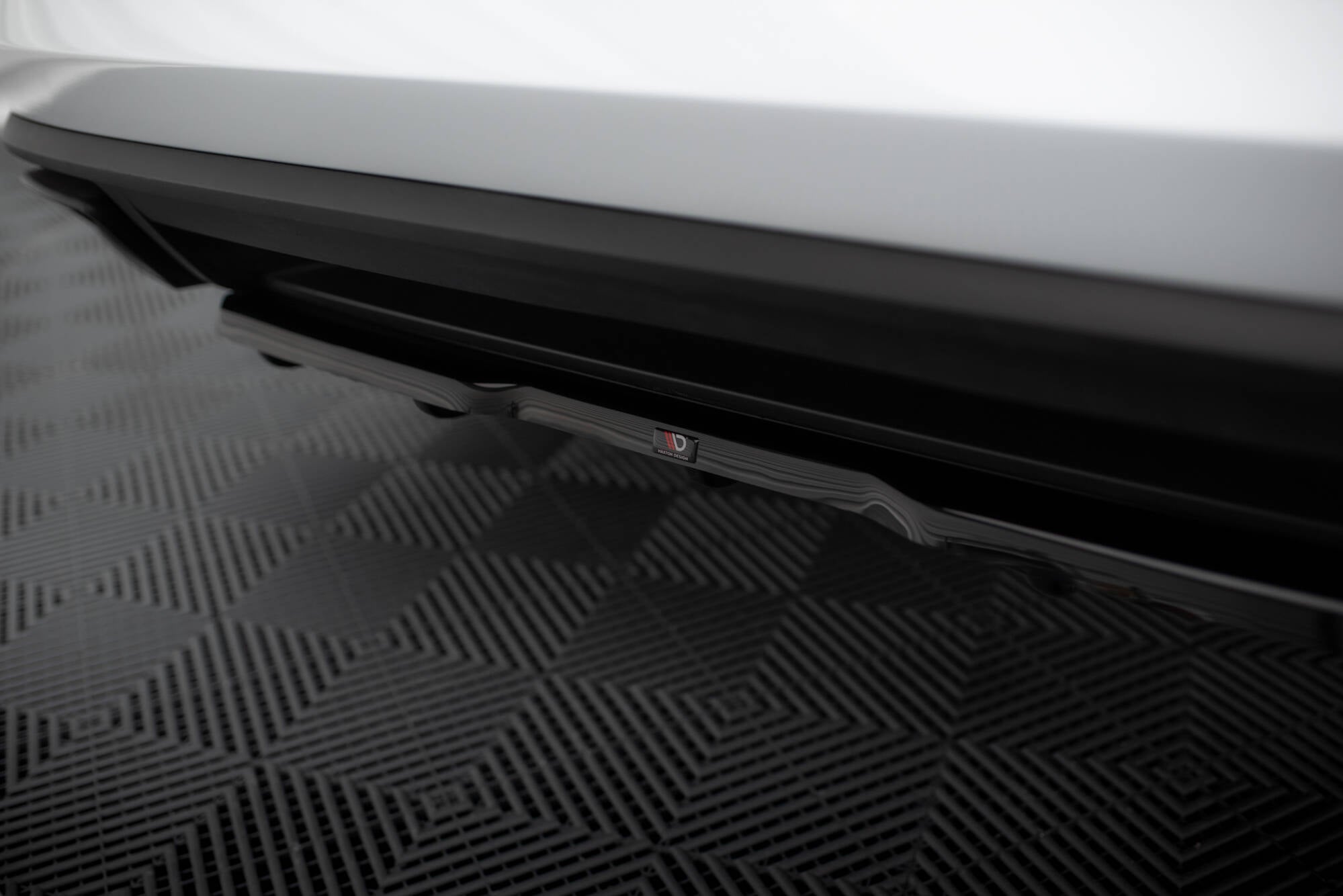 Rear Splitter (with vertical bars) Skoda Kodiaq RS