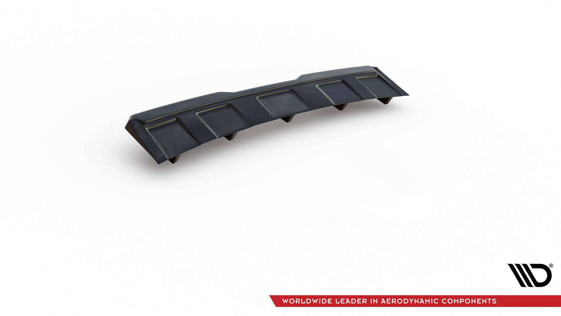 Central Rear Splitter (with vertical bars) Skoda Kodiaq RS