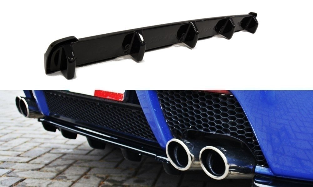 CENTRAL REAR SPLITTER ALFA ROMEO 147 GTA (with vertical bars)