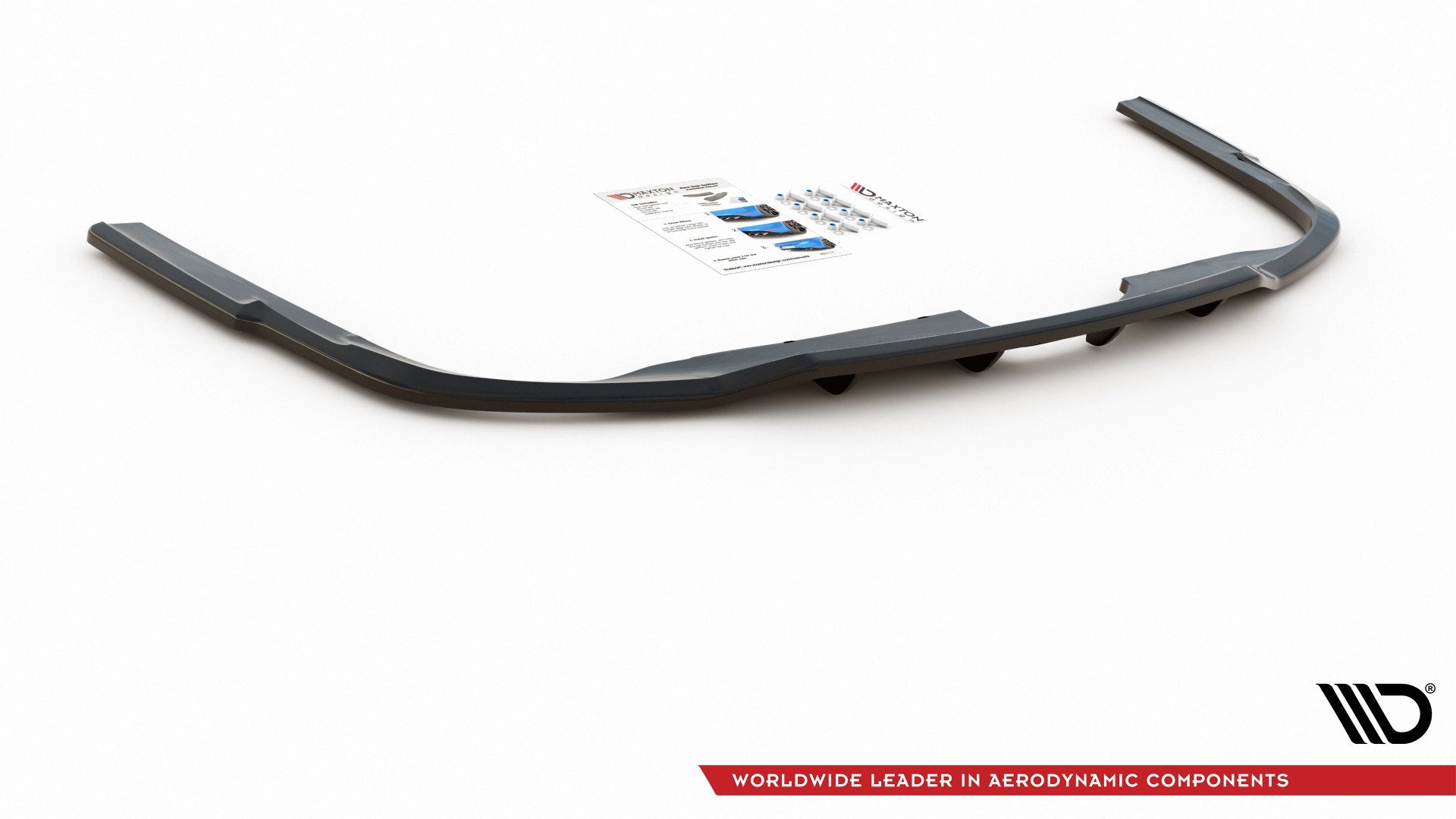 Central Rear Splitter (with vertical bars) Audi A6 S-Line C8