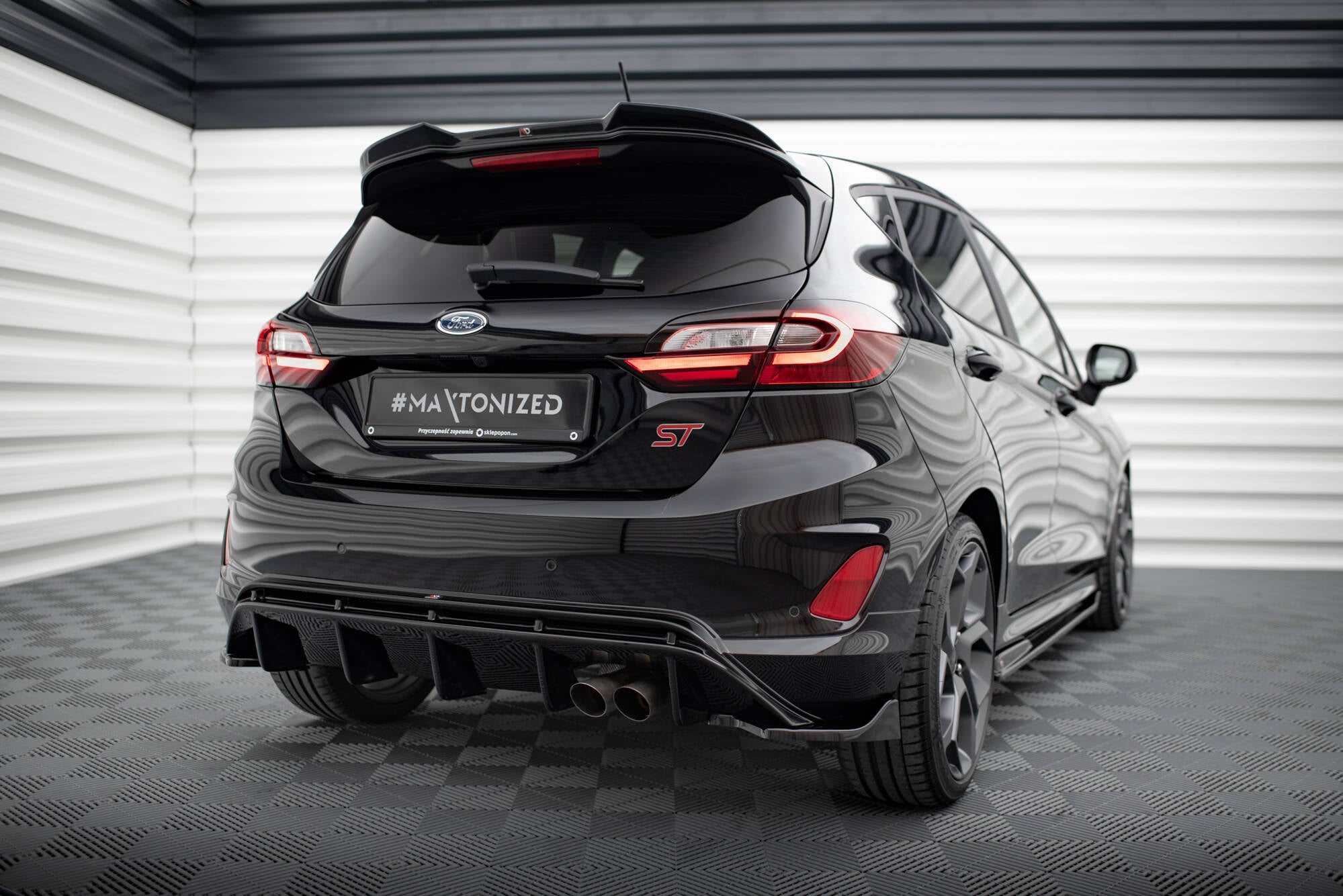 Rear Valance V.2 Ford FIesta Mk8 ST