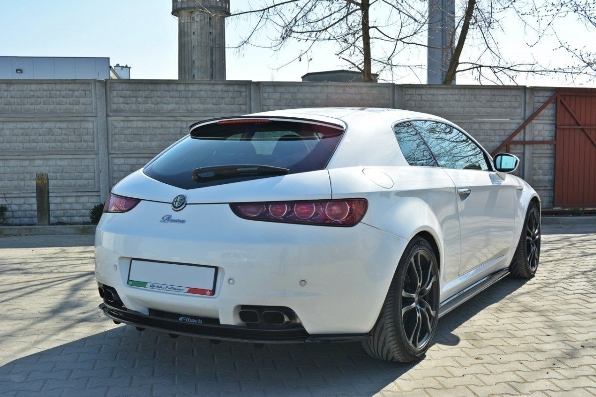 CENTRAL REAR SPLITTER Alfa Romeo Brera (with vertical bars)