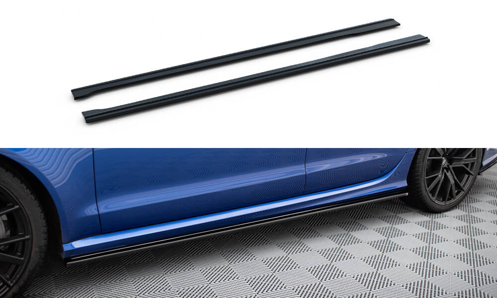 Side Skirts Diffusers V.1 Audi RS6 C7