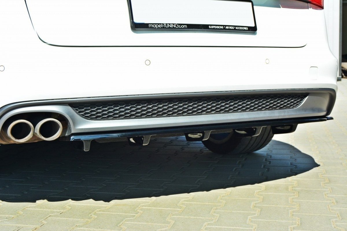 CENTRAL REAR SPLITTER AUDI A6 C7 S-LINE AVANT