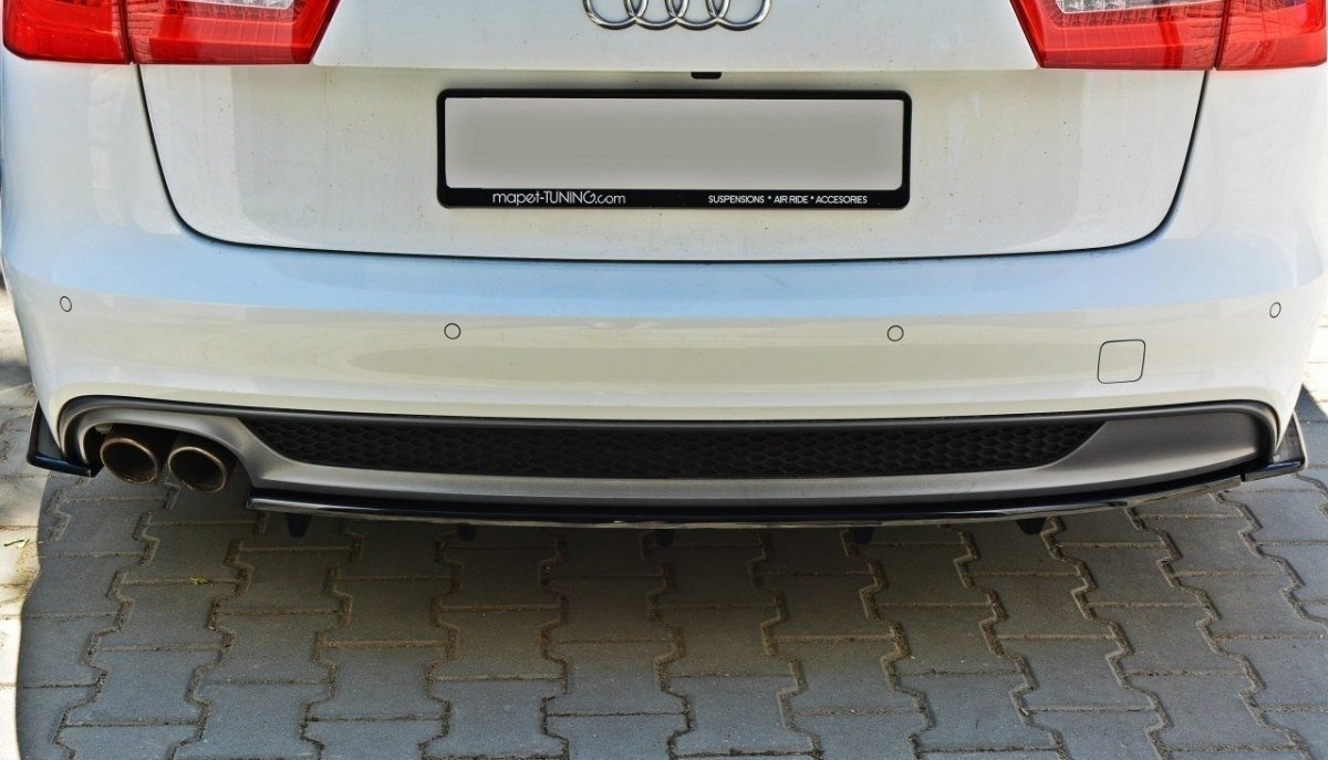 CENTRAL REAR SPLITTER AUDI A6 C7 S-LINE AVANT