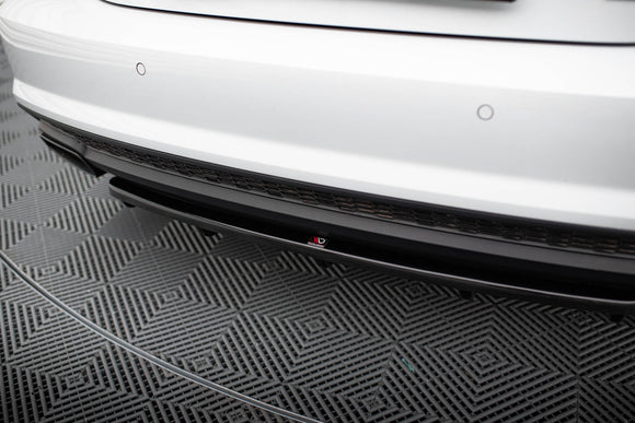 Rear Splitter (with vertical bars) Audi A7 S-Line C7 Facelift