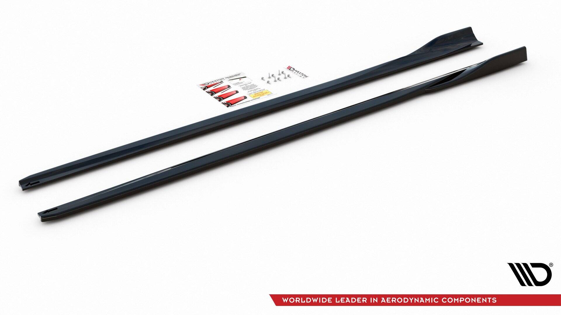 Side Skirts Diffusers V.4 Ford Focus ST / ST-Line Mk4