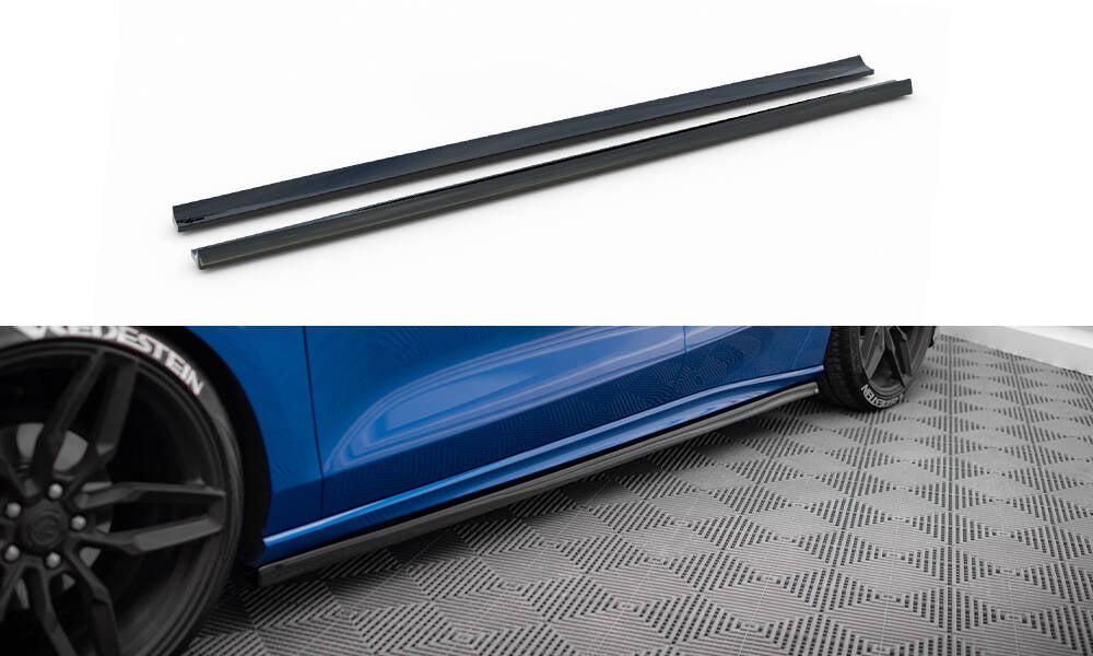 Side Skirts Diffusers V.5 Ford Focus ST / ST-Line Mk4