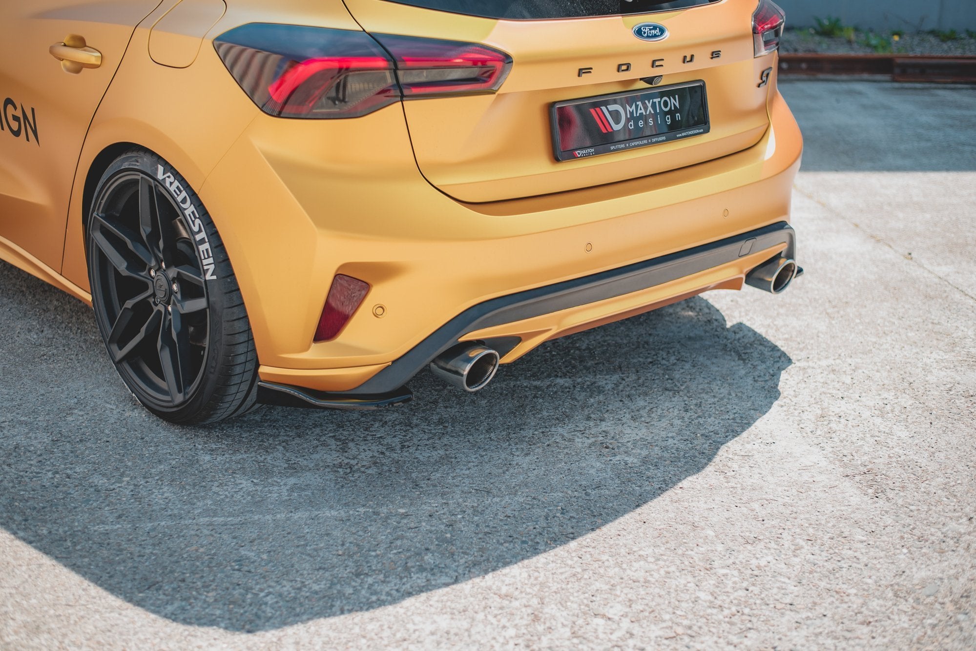 Rear Side Splitters V.2 Ford Focus ST Mk4