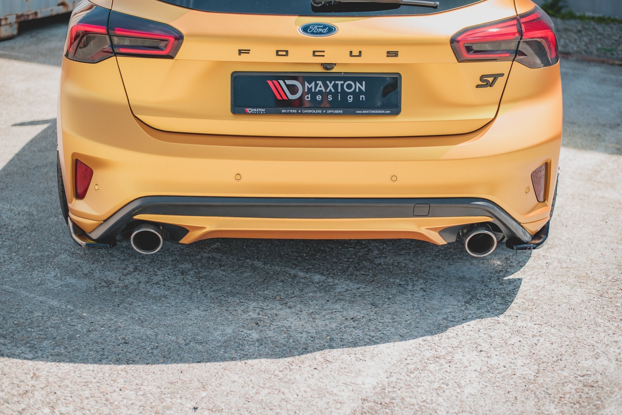 Rear Side Splitters V.2 Ford Focus ST Mk4