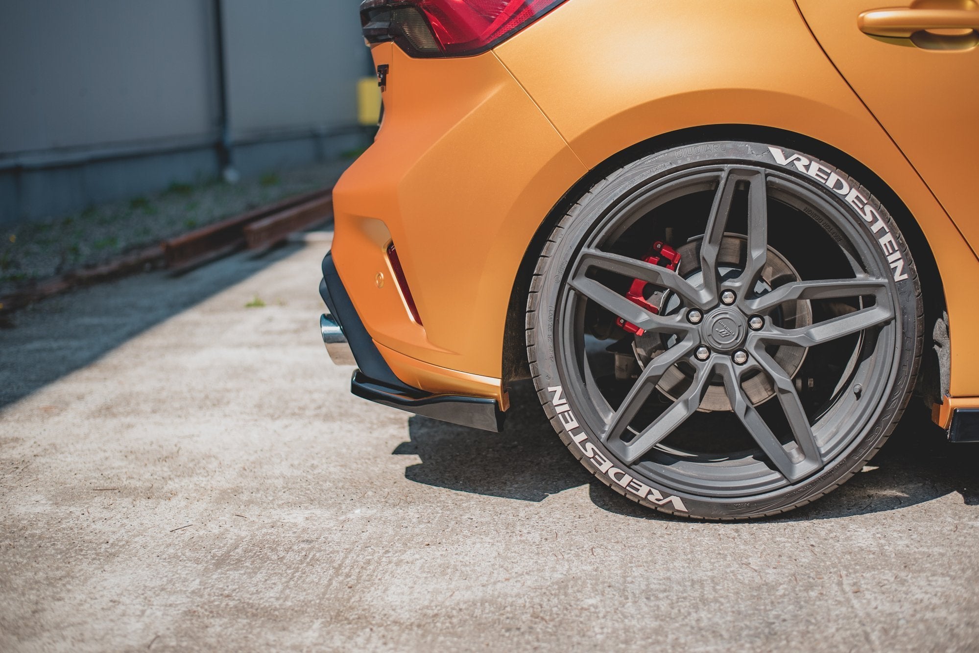 Rear Side Splitters V.3 Ford Focus ST Mk4