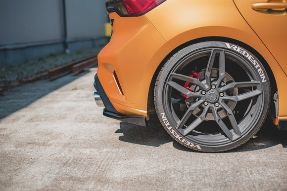 Rear Side Splitters V.3 (For rear valance v.2) Ford Focus Hatchback ST Mk4