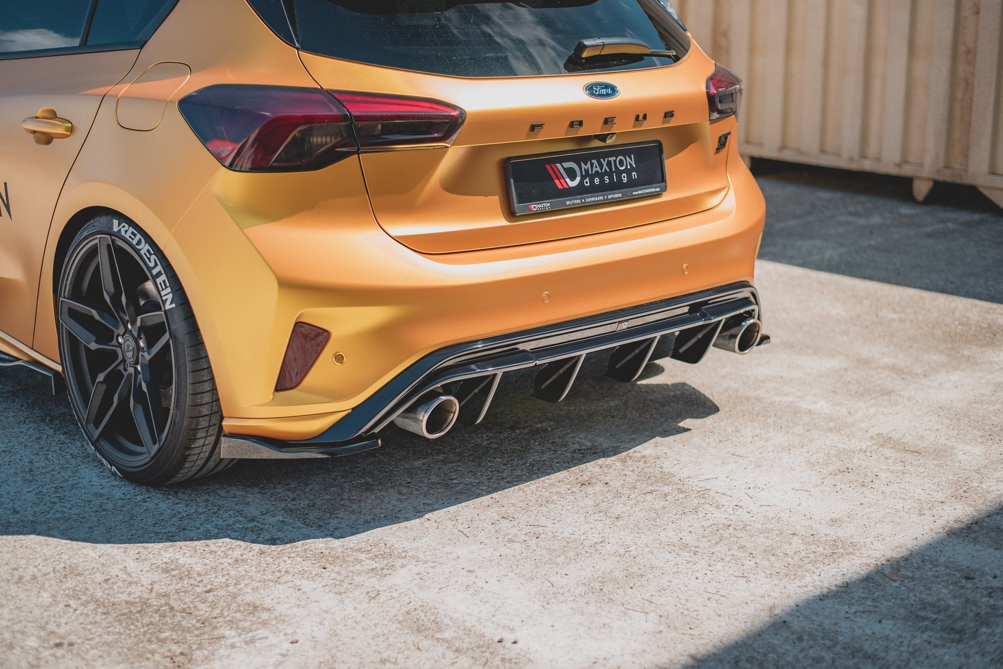 Rear Side Splitters V.3 Ford Focus ST Mk4