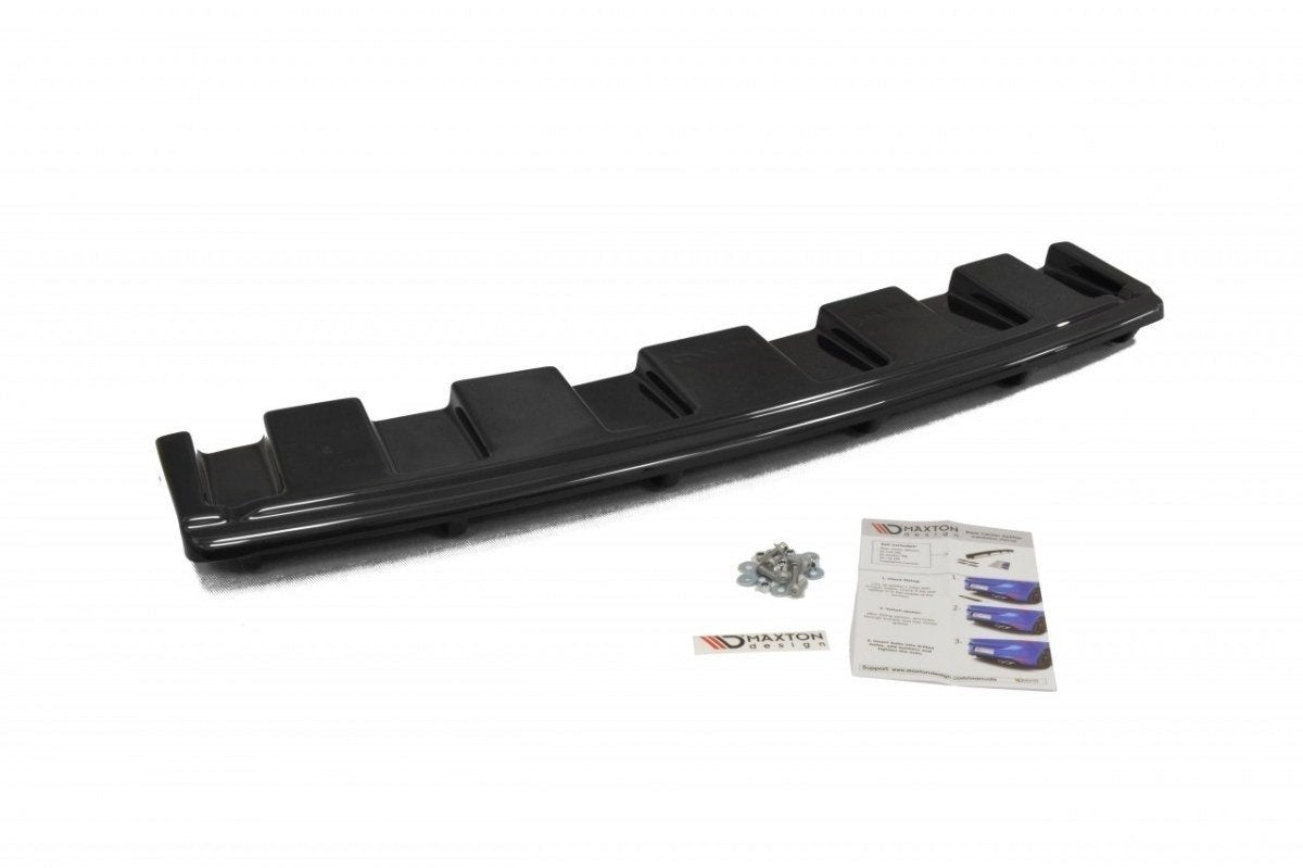 CENTRAL REAR SPLITTER AUDI S6 C7 AVANT (with vertical bars)