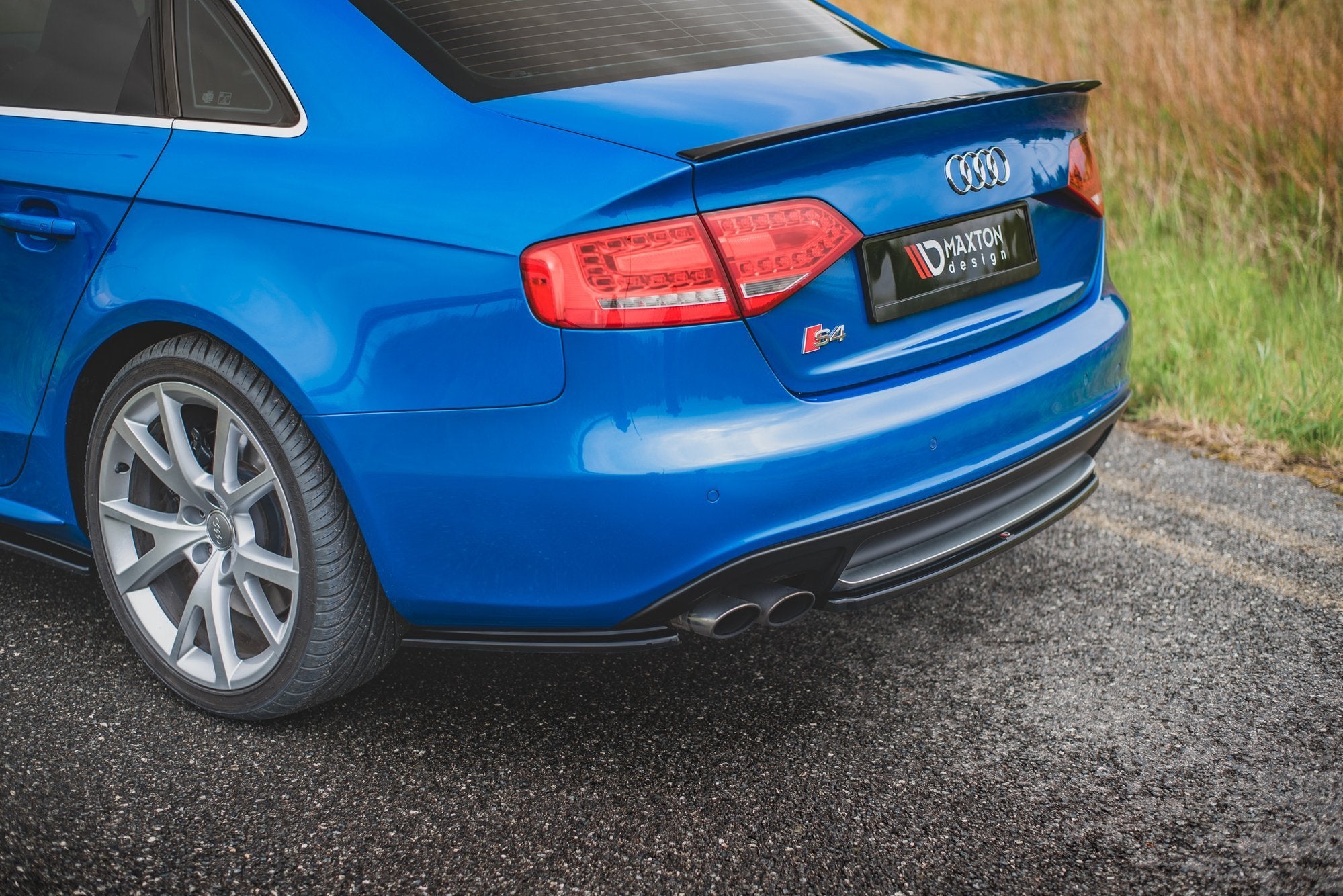 Rear Side Splitters Audi S4 / A4 S-Line B8 Sedan