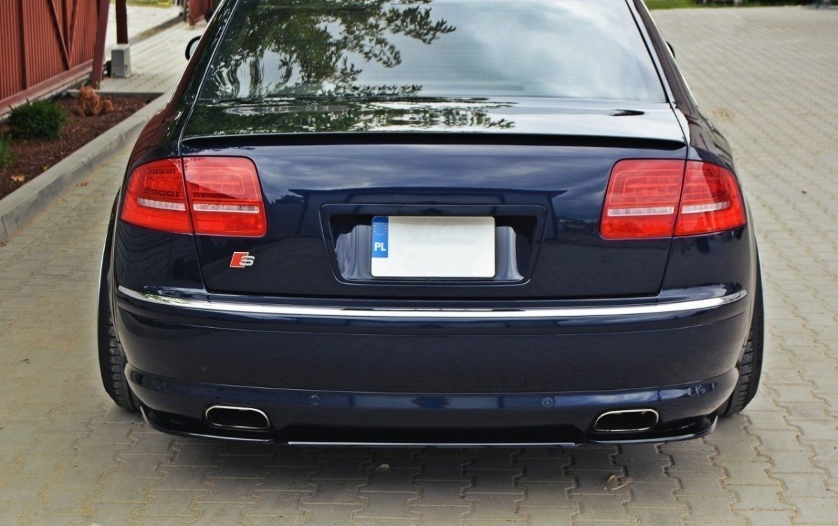 CENTRAL REAR SPLITTER AUDI S8 D3 (with vertical bars)