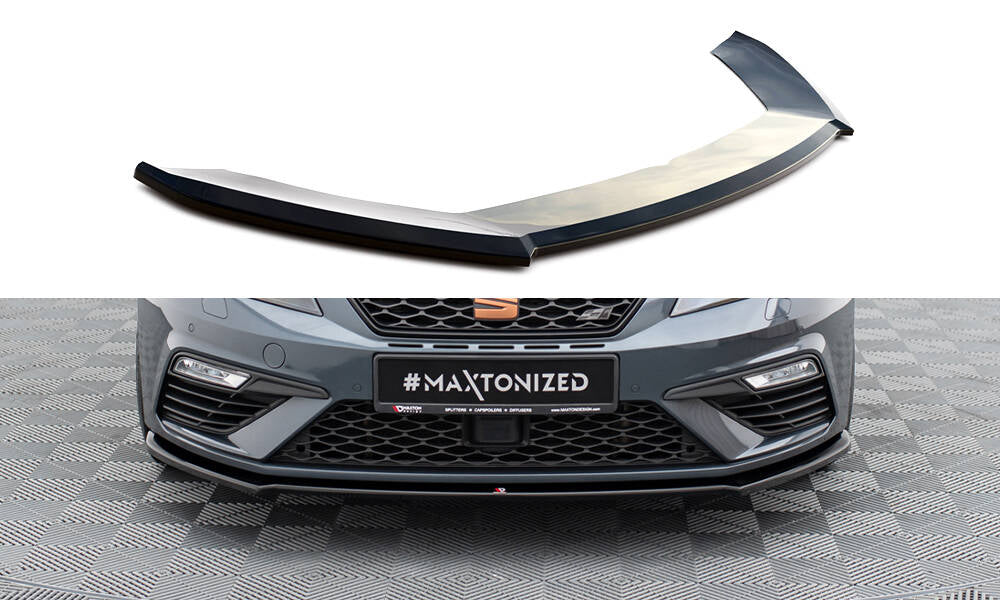 Front Splitter V.4 Seat Leon Cupra / FR Mk3 FL