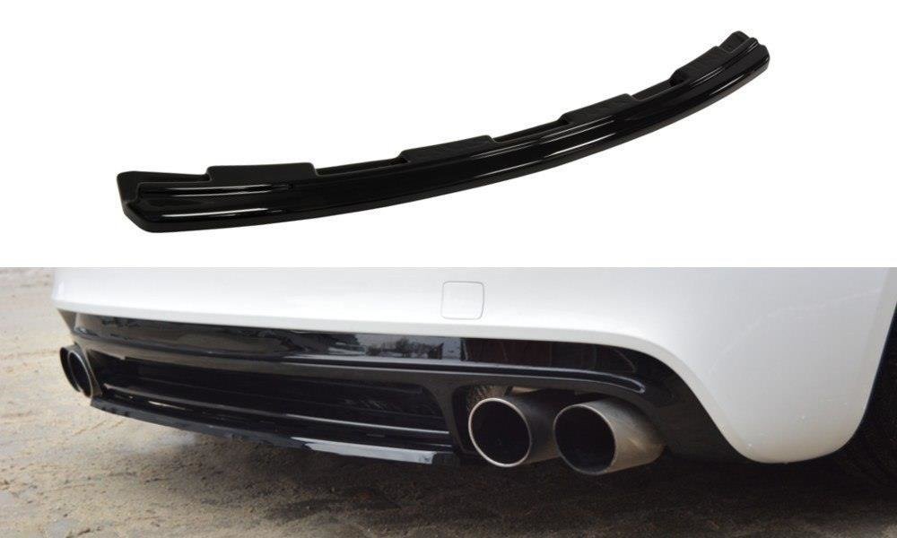 Central Rear Splitter Audi TT S 8J (without vertical bars)