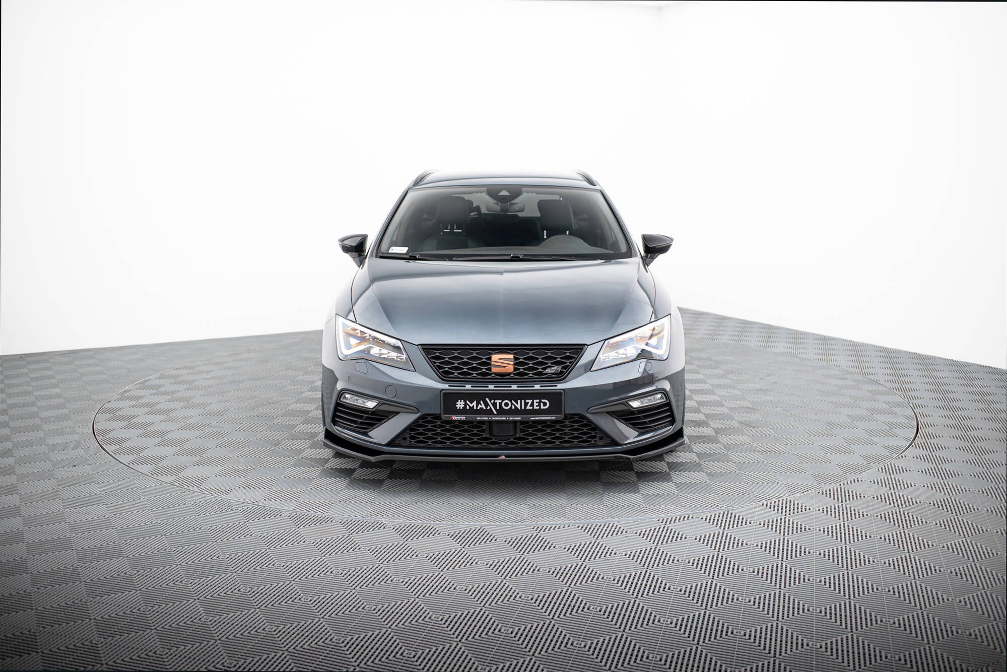 Front Splitter V.7 Seat Leon Cupra / FR Mk3 FL