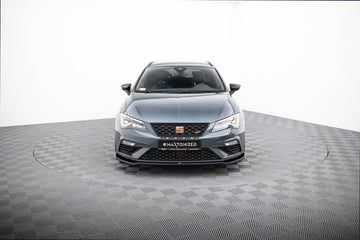 Front Splitter V.7 Seat Leon Cupra / FR Mk3 FL - 0
