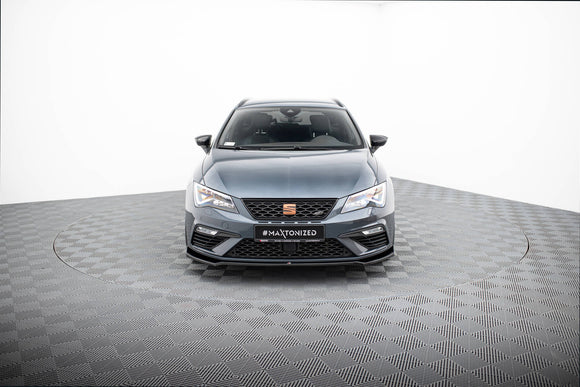 Front Splitter V.7 Seat Leon Cupra / FR Mk3 FL