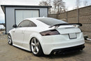 Central Rear Splitter Audi TT S 8J (with a vertical bar)-4