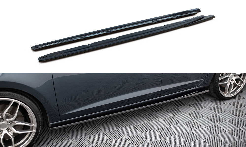 Side Skirts Diffusers V.5 Seat Leon Cupra / FR Mk3 FL