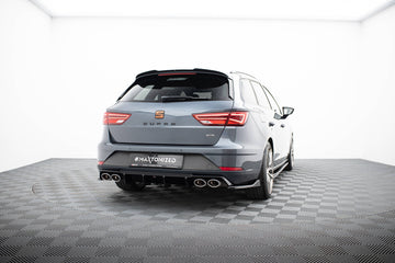 Rear Side Splitters V.3 Seat Leon Cupra Mk3 FL Sportstourer - 0