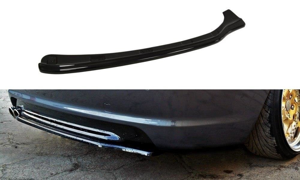 CENTRAL REAR SPLITTER BMW 3 E46 MPACK COUPE (without vertical bars)