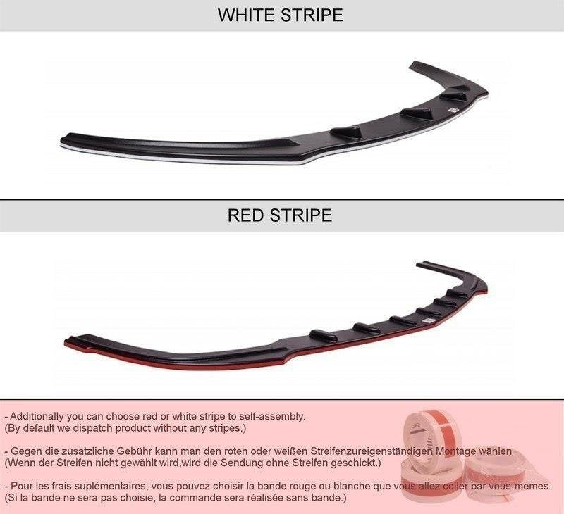 CENTRAL REAR SPLITTER for BMW 3 E92 MPACK