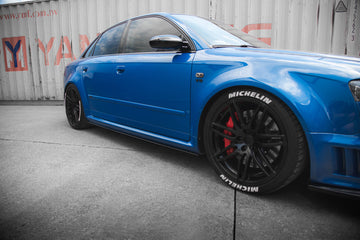 Side Skirts Diffusers Audi RS4 B7 - 0