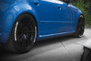 Side Skirts Diffusers Audi RS4 B7-4