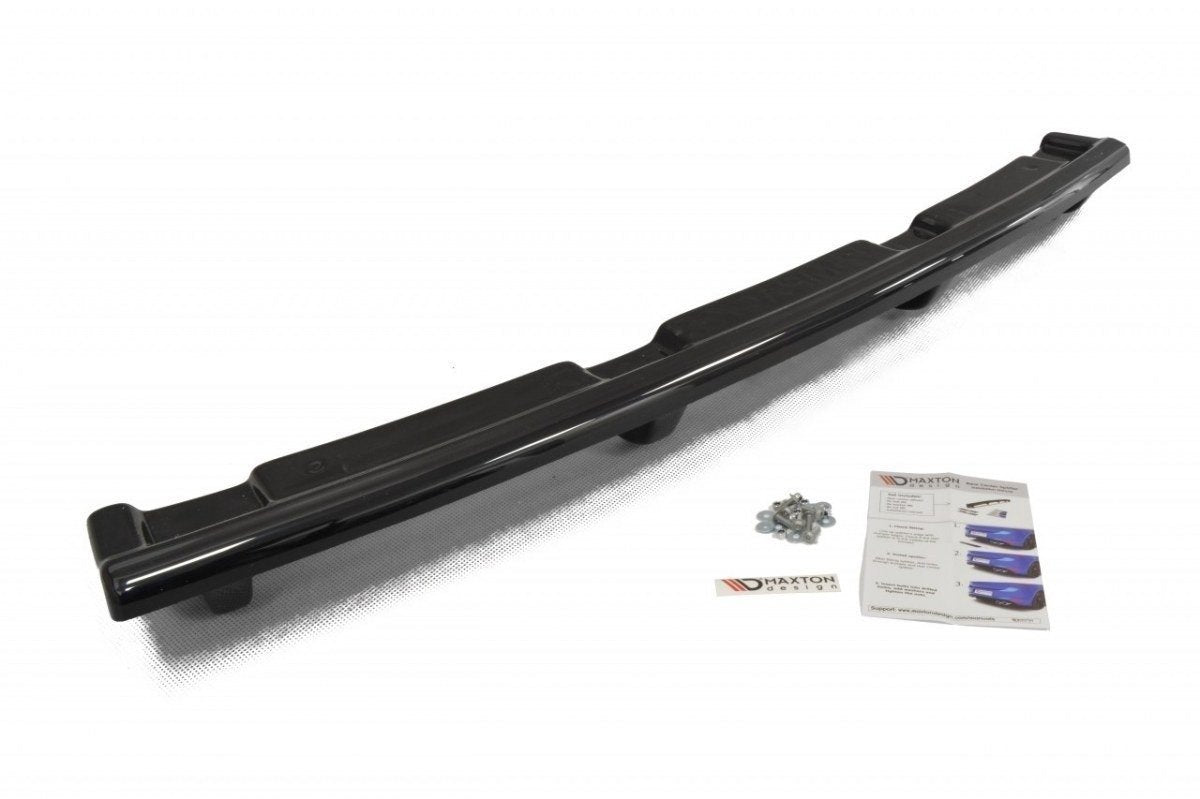 CENTRAL REAR SPLITTER for BMW 4 Coupe / Gran Coupe / Cabrio M-Pack F32 / F36 / F33 (with vertical bars)