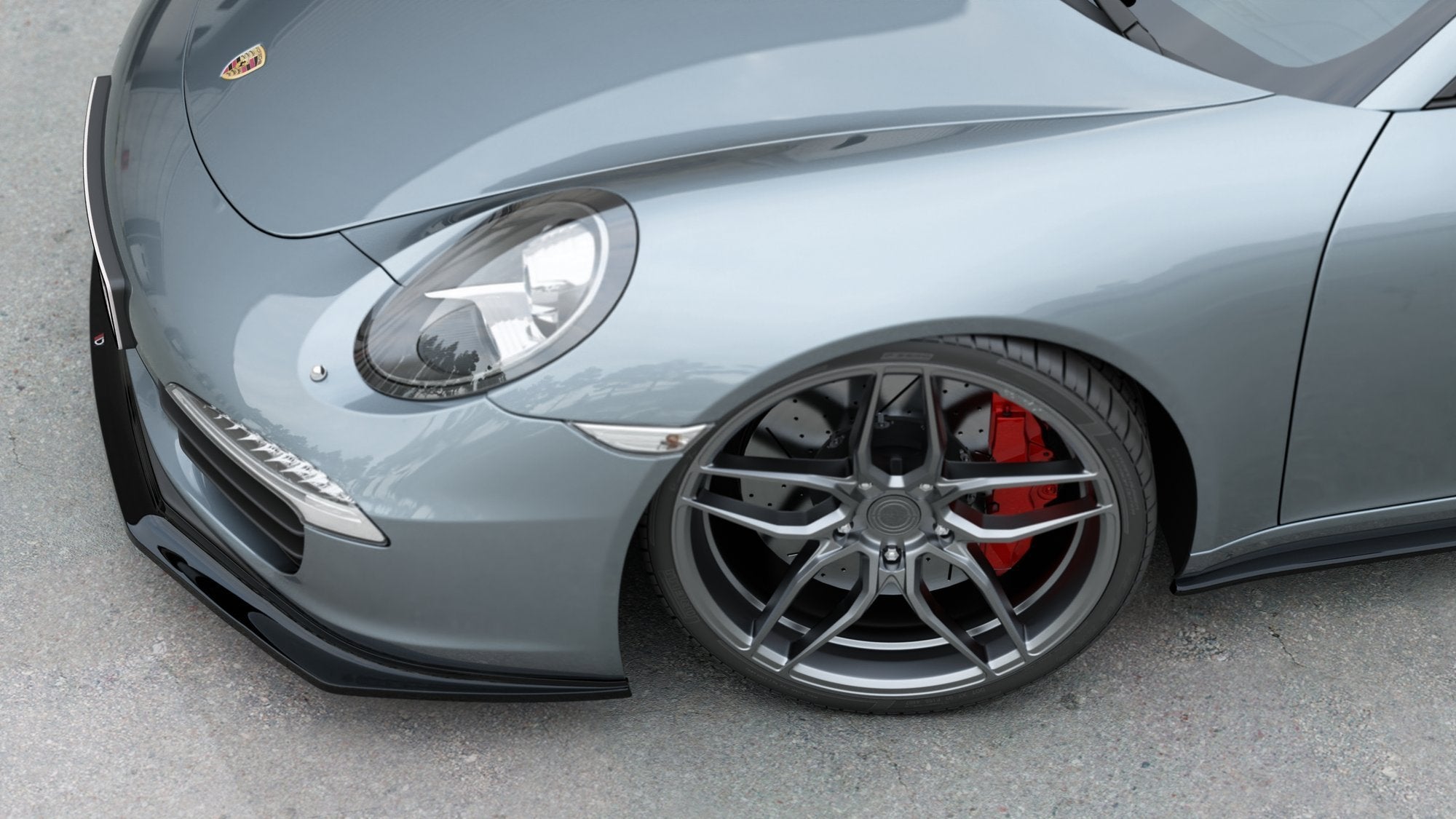 Front Splitter V.2 Porsche 911 Carrera 991