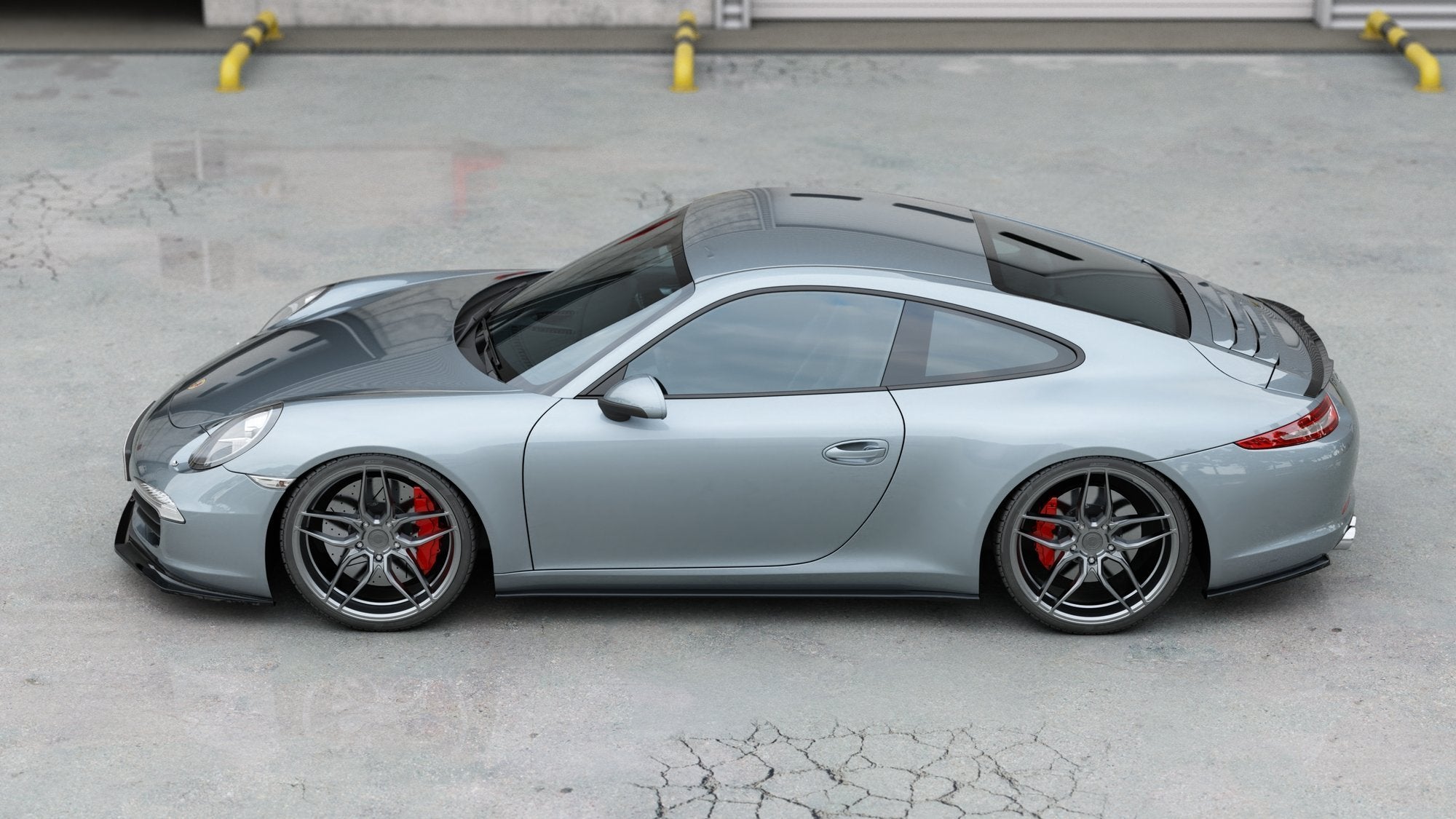 Side Skirts Diffusers Porsche 911 Carrera 991