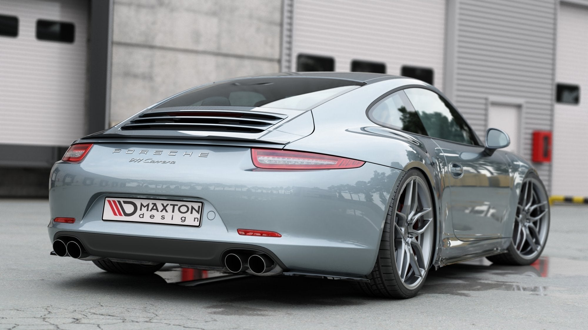 Rear Side Splitters Porsche 911 Carrera 991