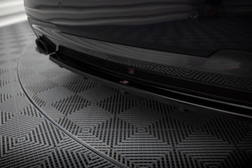 Rear Splitter for BMW 5 F11 M-PACK (fits two single exhaust ends) - 0