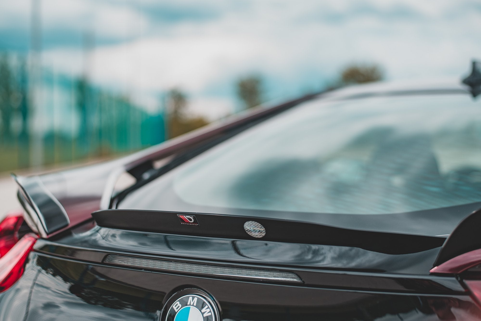 Set of Spoiler Caps BMW i8