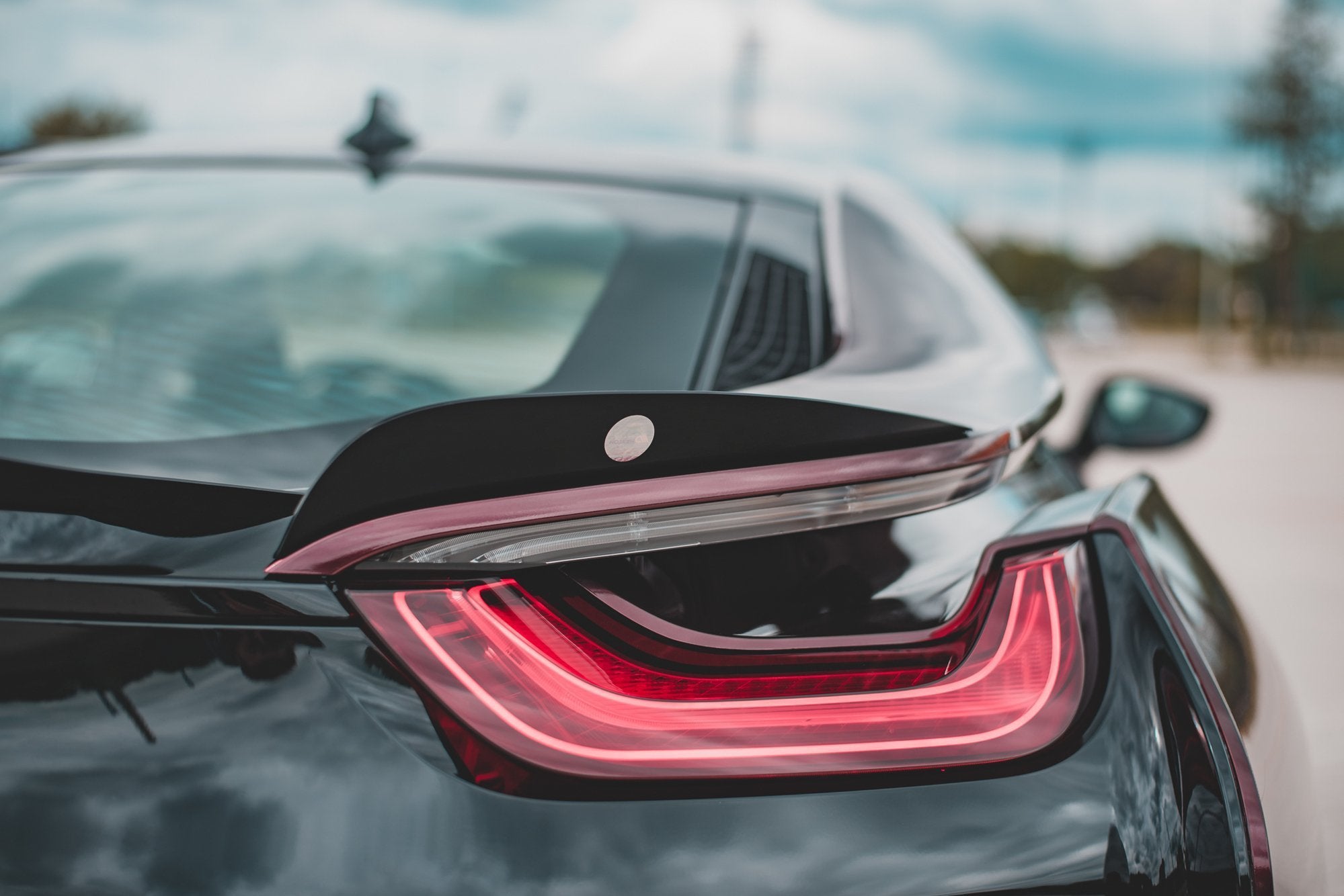 Set of Spoiler Caps BMW i8