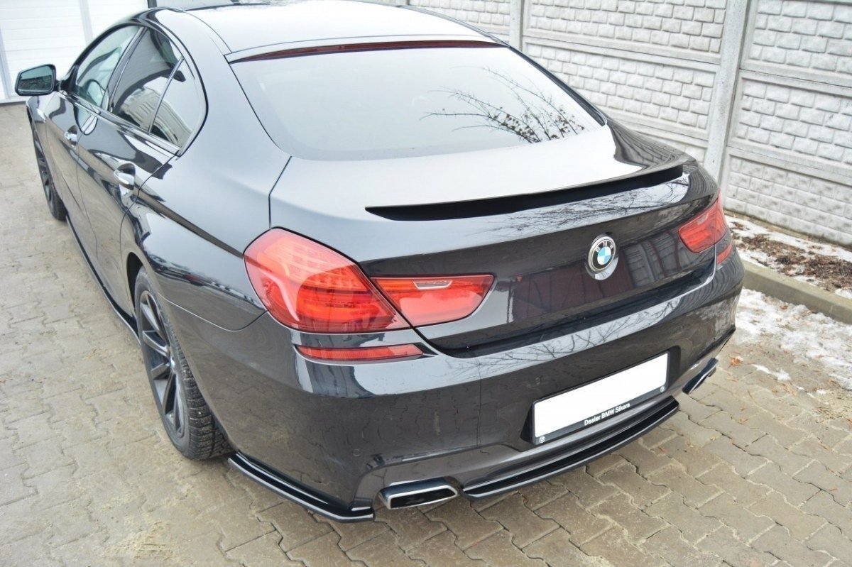 CENTRAL REAR SPLITTER for BMW 6 Gran Coupé MPACK (with a vertical bar)