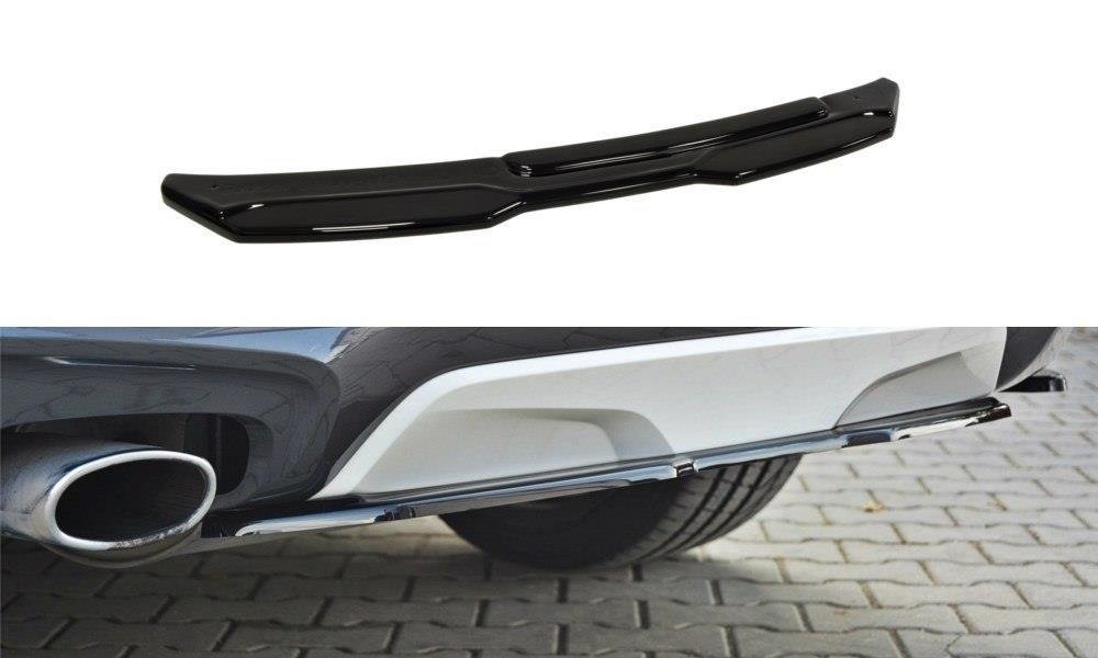 CENTRAL REAR SPLITTER for BMW X4 M-PACK (without a vertical bar)