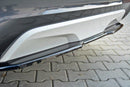 CENTRAL REAR SPLITTER for BMW X4 M-PACK (without a vertical bar)-2