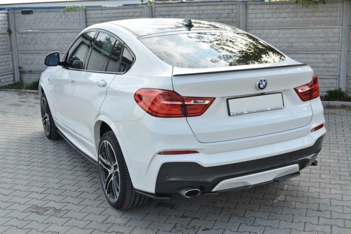 CENTRAL REAR SPLITTER for BMW X4 M-PACK (without a vertical bar)