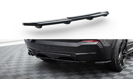 CENTRAL REAR SPLITTER for BMW X4 M-PACK (with a vertical bar)