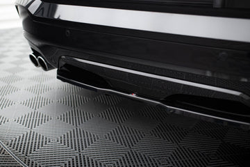CENTRAL REAR SPLITTER for BMW X4 M-PACK (with a vertical bar) - 0