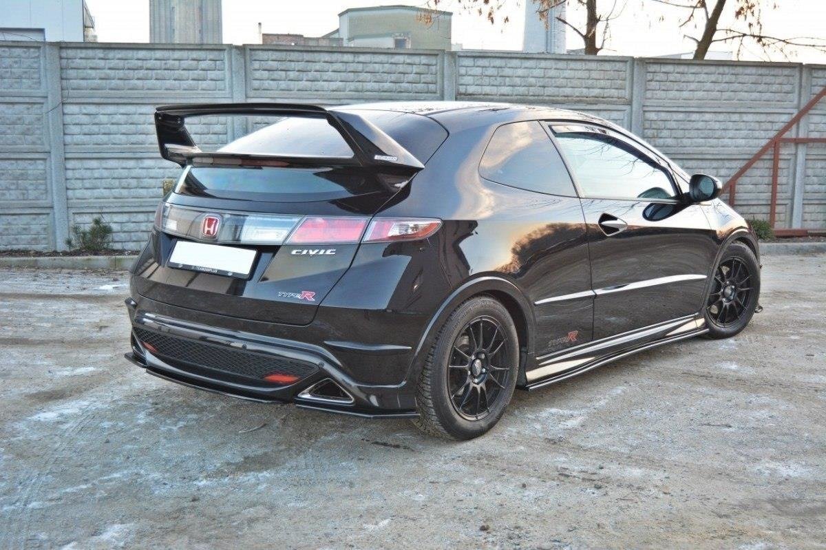 Rear Splitter HONDA CIVIC VIII TYPE S/R (without vertical bars)